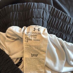 Under Armour Black and Gray Athletic Shorts